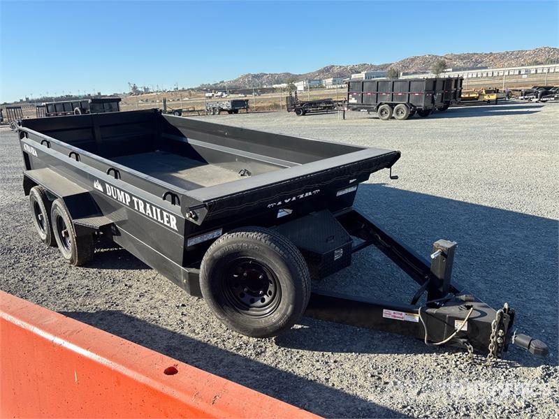 Industrias America 7014R 14 ft T/A Dump Utility Trailer Kiper prikolice