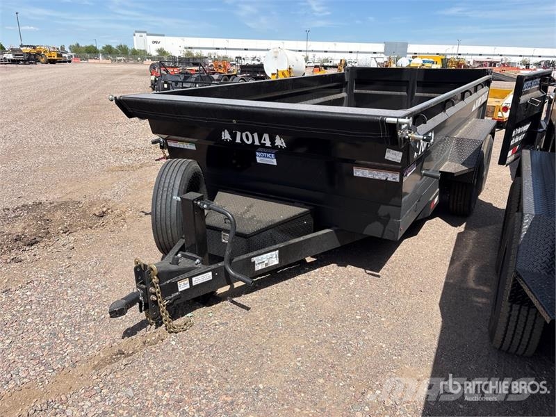 Industrias America 7014 14 ft T/A Dump Utility Trailer Самосвальные прицепы
