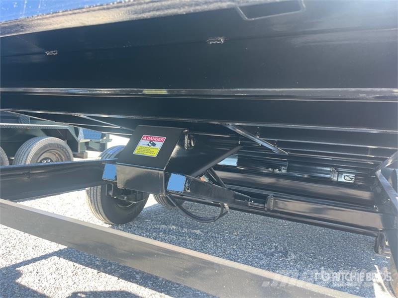 Industrias America 7014r 14 ft T/A Dump Utility Trailer Pašizgāzējs
