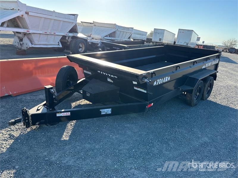 Industrias America 7014R 14 ft T/A Dump Utility Trailer Kiper prikolice