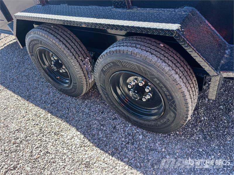 Industrias America 7016R 16 ft T/A Dump Utility Trailer Kipper