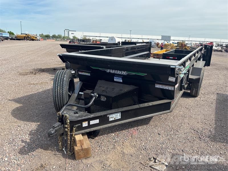 Industrias America 7016R 16 ft T/A Dump Utility Trailer Remorque benne
