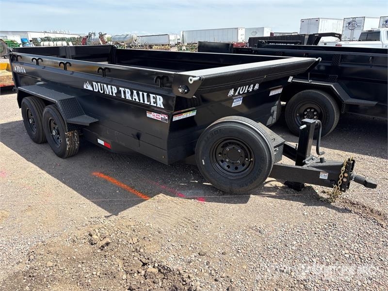 Industrias America 7014 14 ft T/A Dump Utility Trailer Самосвальные прицепы
