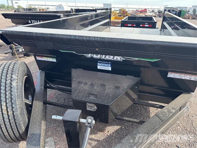 Industrias America 7016R 16 ft T/A Dump Utility Trailer Remorque benne