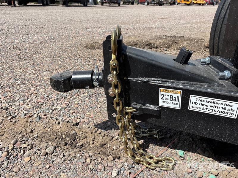 Industrias America 7014 14 ft T/A Dump Utility Trailer Самосвальные прицепы