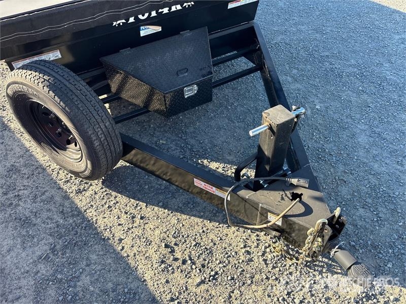 Industrias America 7014R 14 ft T/A Dump Utility Trailer Kiper prikolice
