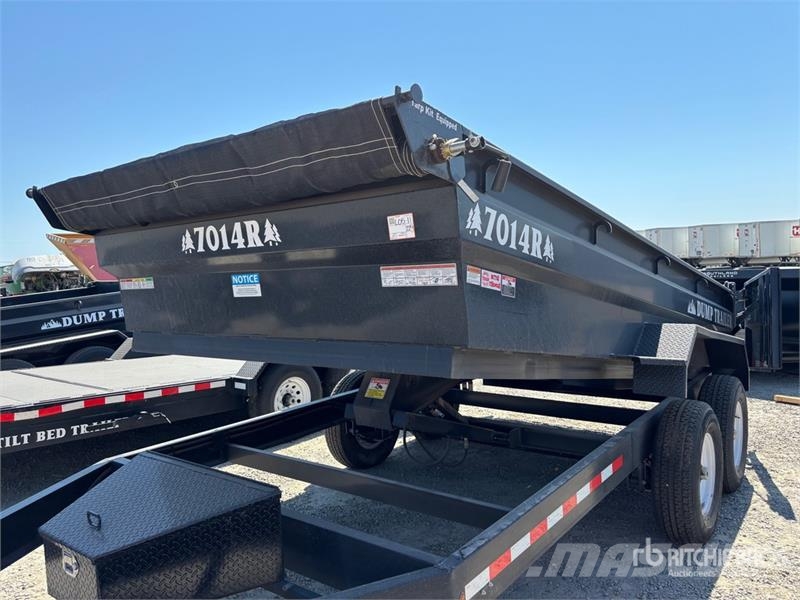 Industrias America 7014R Dump Utility Trailer Tipper trailers