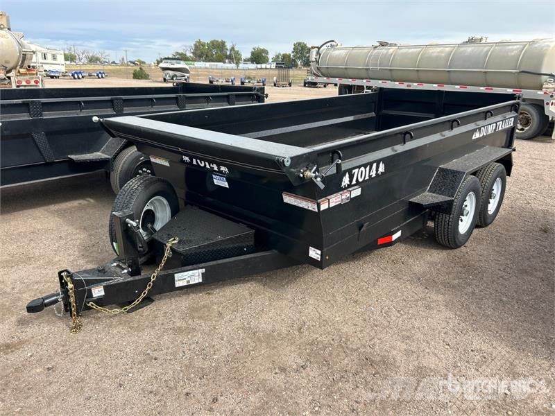 Industrias America 7014 14 ft T/A Dump Utility Trailer (Unused) Billenő pótkocsik
