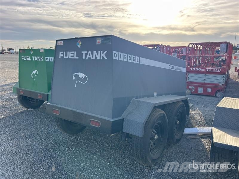 Industrias America 750 T/A Fuel Trailer Tanker trailers