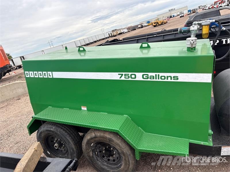 Industrias America 750 T/A Fuel Trailer (Unused) Цистерна