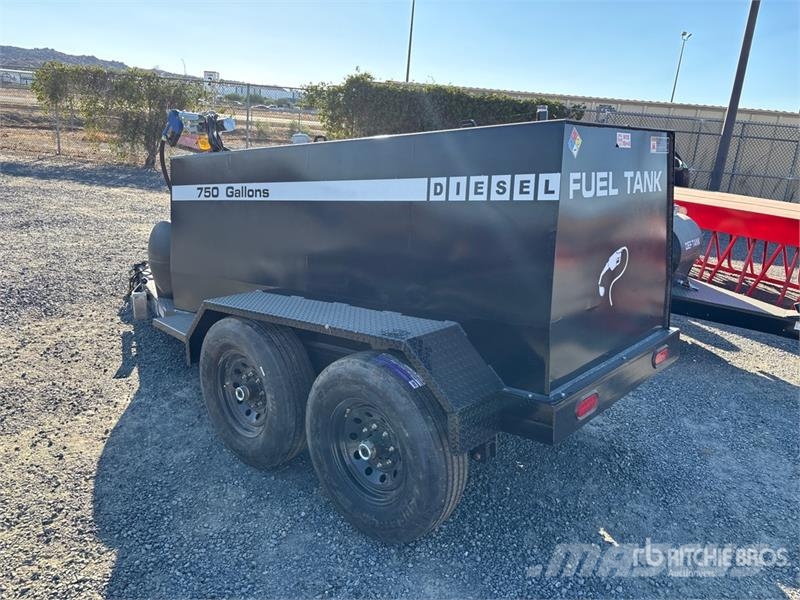 Industrias America 750 750 gal Trailer Mounted Steel Diesel Fuel Tank Kütusemahutid