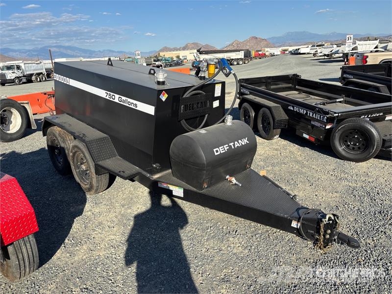 Industrias America 750 750 gal Trailer Mounted Steel Diesel Fuel Tank Kütusemahutid