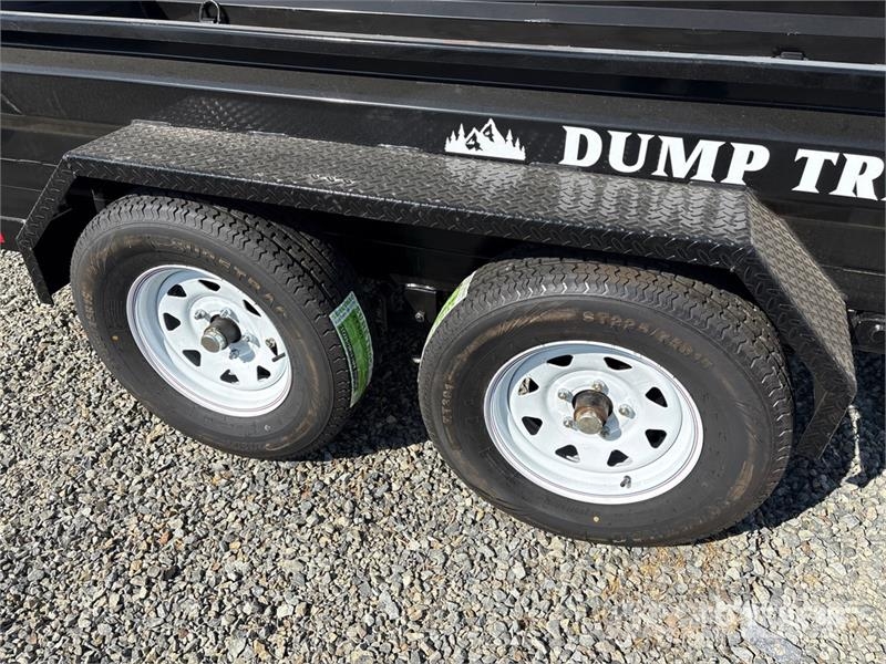 Industrias America FT510 10 ft T/A Dump Utility Trailer Tipper trailers