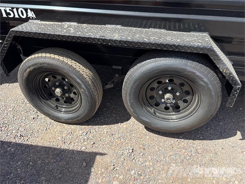 Industrias America FT510 10 ft T/A Dump Utility Trailer Tipper trailers