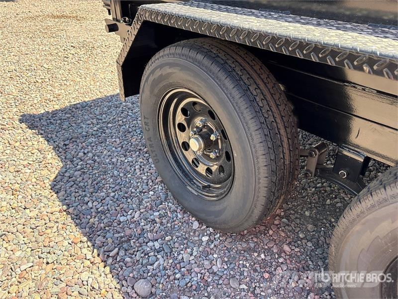 Industrias America FT510 10 ft T/A Dump Utility Trailer 티퍼 트레일러