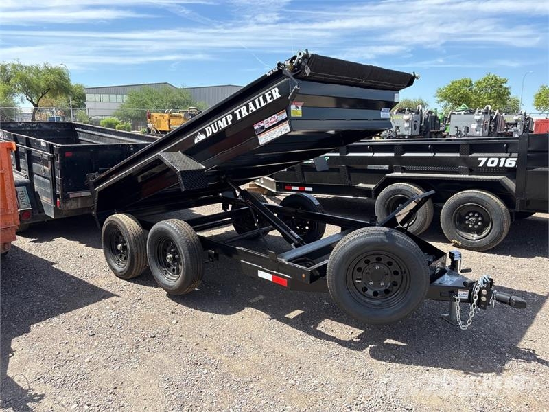 Industrias America FT510 10 ft T/A Dump Utility Trailer Tipper trailers