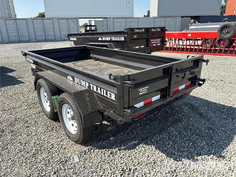 Industrias America FT510 10 ft T/A Dump Utility Trailer Tipper trailers