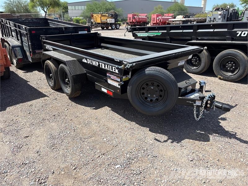 Industrias America FT510 10 ft T/A Dump Utility Trailer Tipper trailers