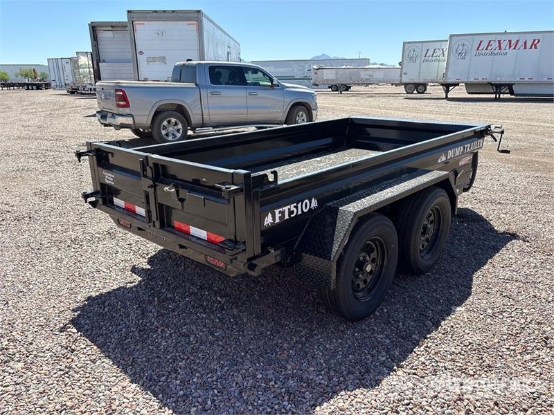 Industrias America FT510 10 ft T/A Dump Utility Trailer 티퍼 트레일러