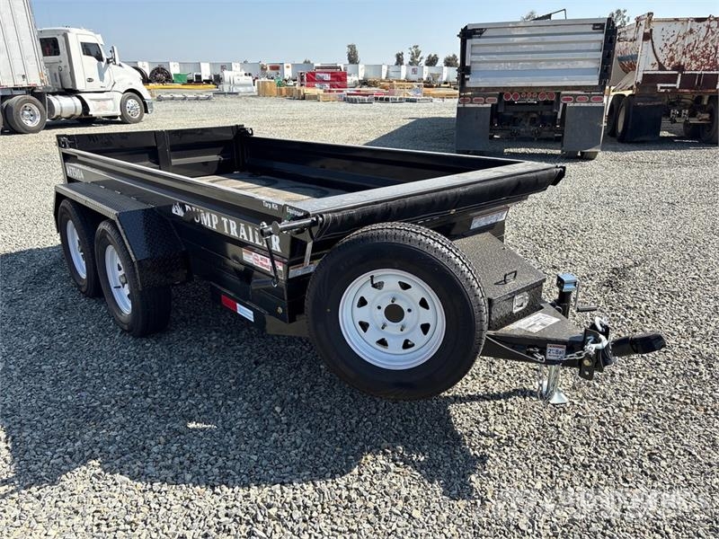 Industrias America FT510 10 ft T/A Dump Utility Trailer Tipper trailers