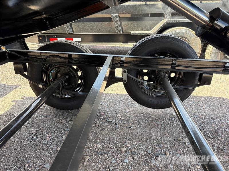 Industrias America FT510 10 ft T/A Dump Utility Trailer Tipper trailers