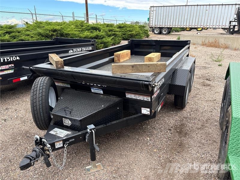 Industrias America FT510 10 ft T/A Dump Utility Trailer (Unused) Самоскиди