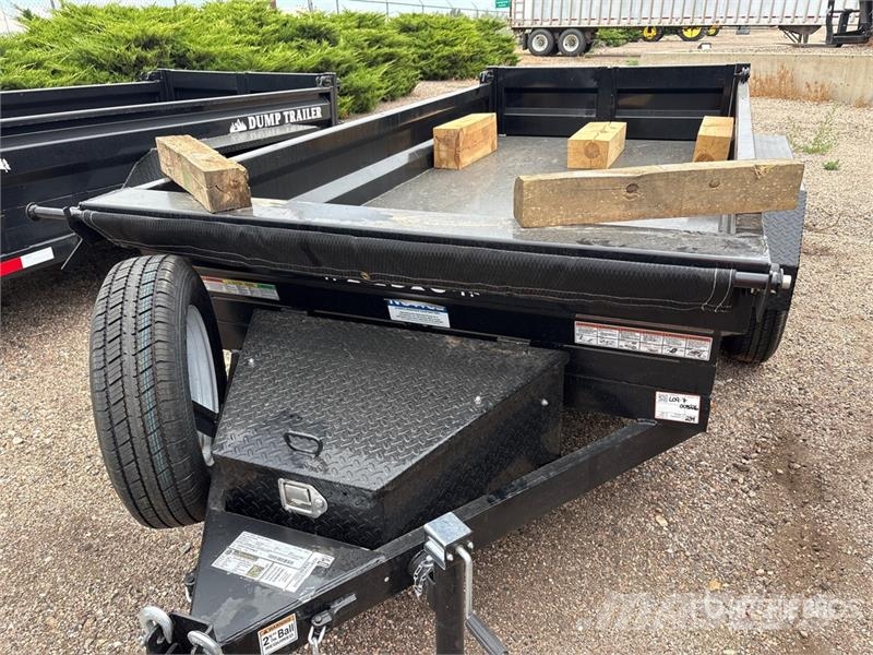 Industrias America FT510 10 ft T/A Dump Utility Trailer (Unused) Самоскиди