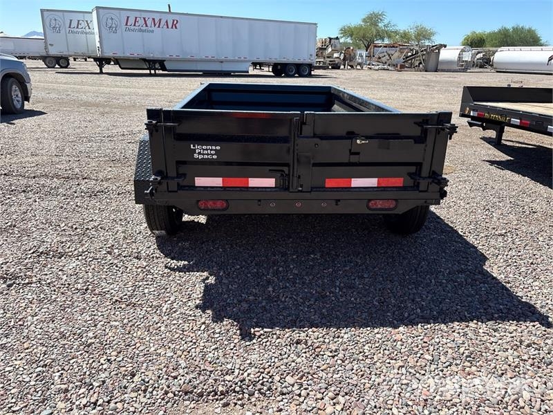 Industrias America FT510 10 ft T/A Dump Utility Trailer 티퍼 트레일러