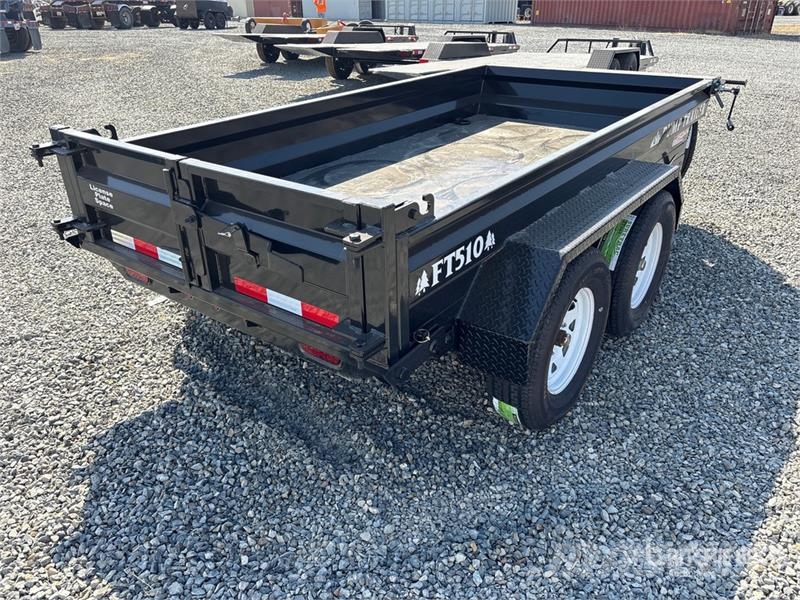 Industrias America FT510 10 ft T/A Dump Utility Trailer Tipper trailers