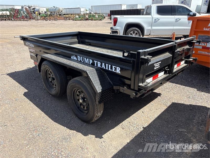Industrias America FT510 10 ft T/A Dump Utility Trailer Tipper trailers