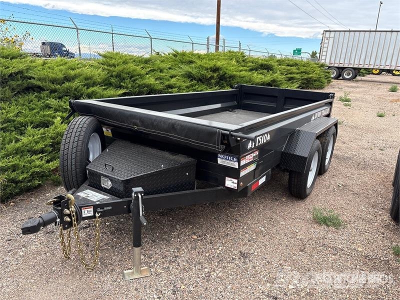 Industrias America FT510 10 ft T/A Dump Utility Trailer (Unused) Самоскиди