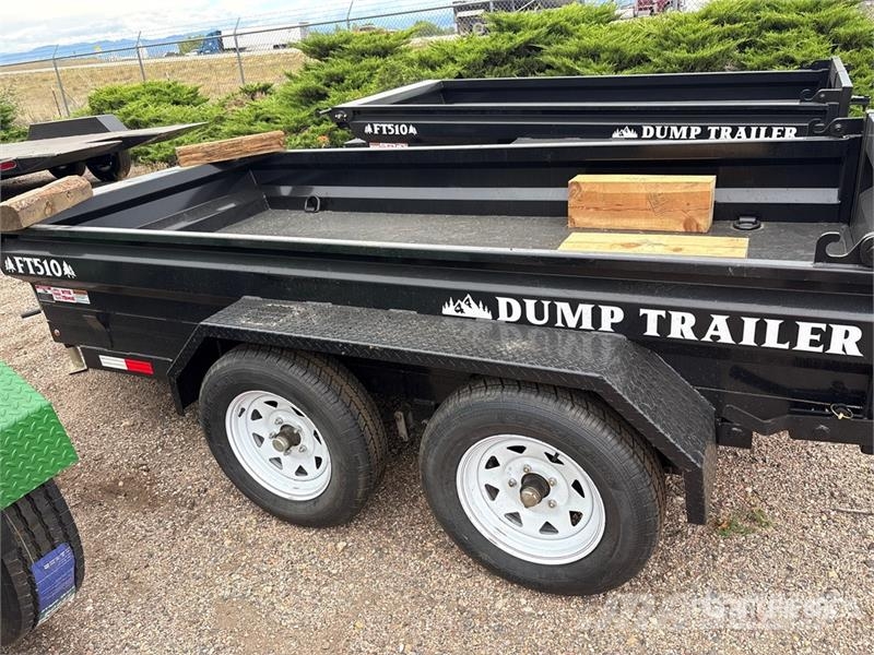 Industrias America FT510 10 ft T/A Dump Utility Trailer (Unused) Самоскиди