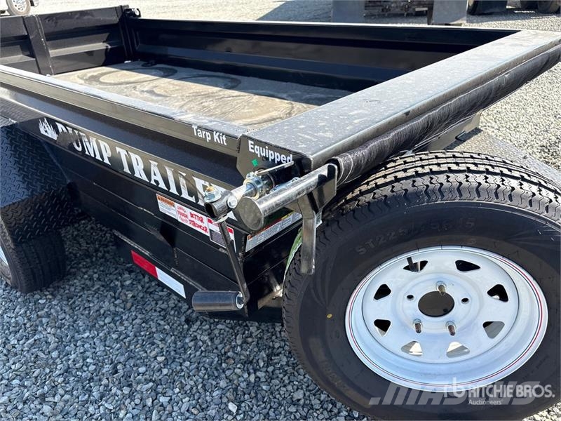 Industrias America FT510 10 ft T/A Dump Utility Trailer Tipper trailers