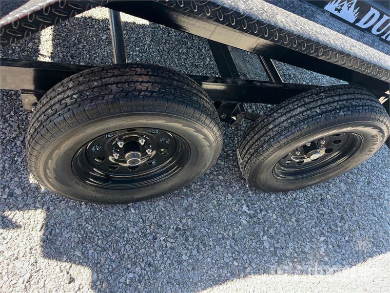 Industrias America FT510 10 ft T/A Dump Utility Trailer Kipper
