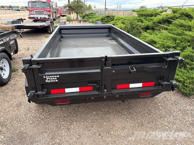 Industrias America FT510 10 ft T/A Dump Utility Trailer (Unused) Самоскиди