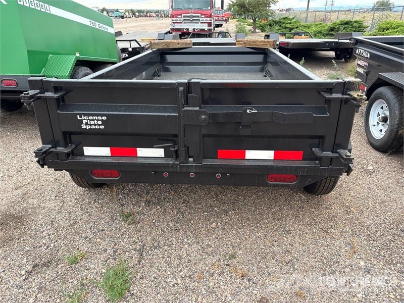 Industrias America FT510 10 ft T/A Dump Utility Trailer (Unused) Самоскиди
