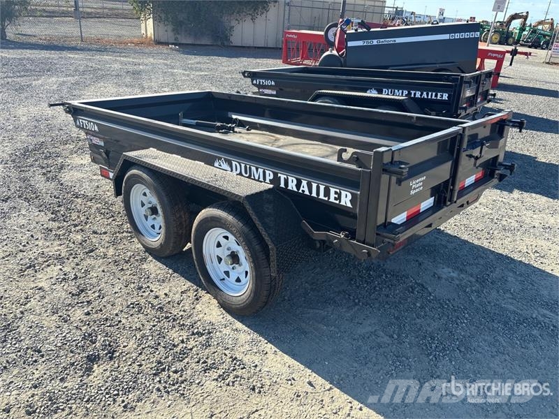 Industrias America FT510 10 ft T/A Dump Utility Trailer Самоскиди