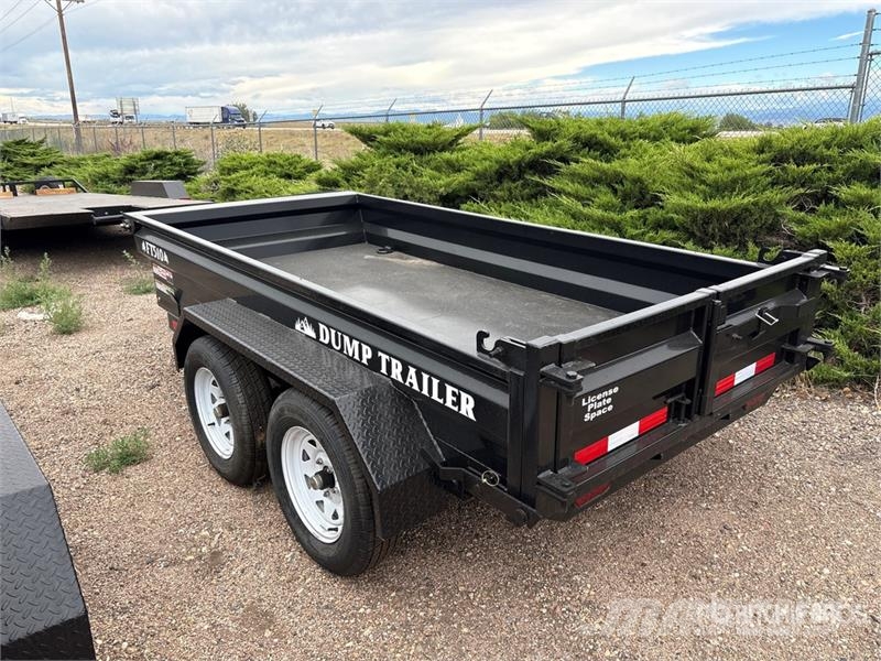 Industrias America FT510 10 ft T/A Dump Utility Trailer (Unused) Самоскиди