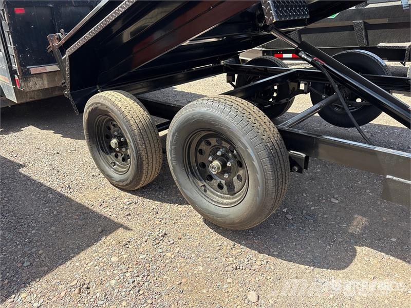 Industrias America FT510 10 ft T/A Dump Utility Trailer Tipper trailers