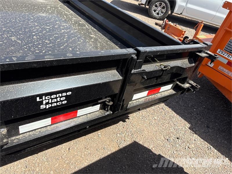 Industrias America FT510 10 ft T/A Dump Utility Trailer Tipper trailers