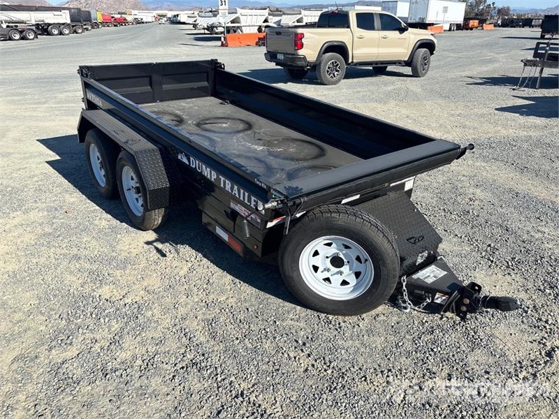 Industrias America FT510 10 ft T/A Dump Utility Trailer Самоскиди