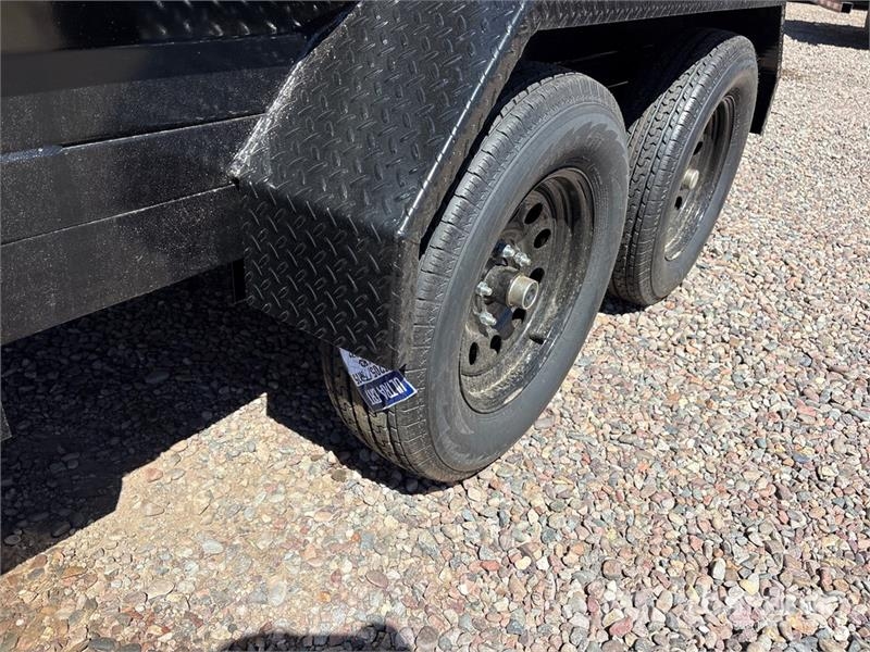 Industrias America FT510 10 ft T/A Dump Utility Trailer 티퍼 트레일러