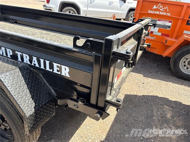 Industrias America FT510 10 ft T/A Dump Utility Trailer Tipper trailers