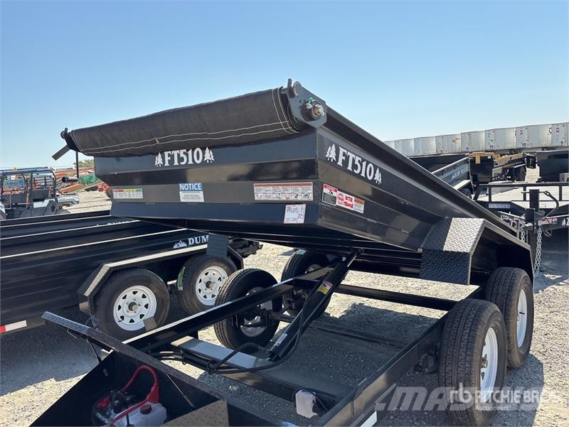 Industrias America FT510 Dump Utility Trailer Tipper trailers