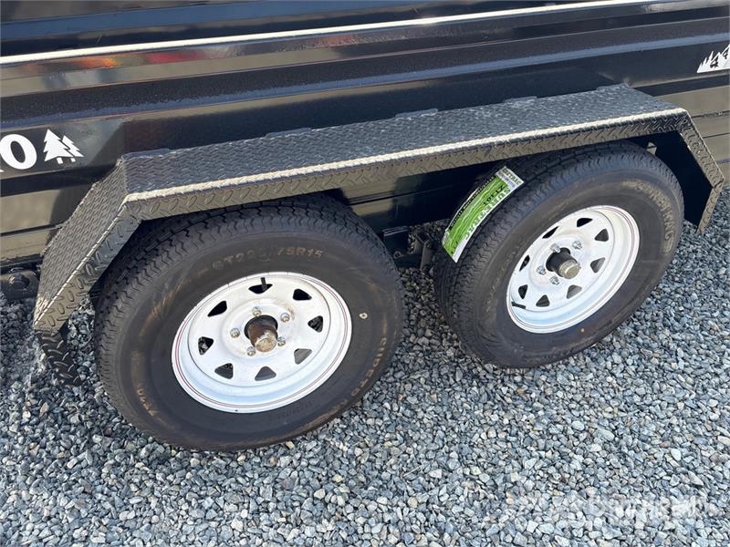 Industrias America FT510 10 ft T/A Dump Utility Trailer Tipper trailers