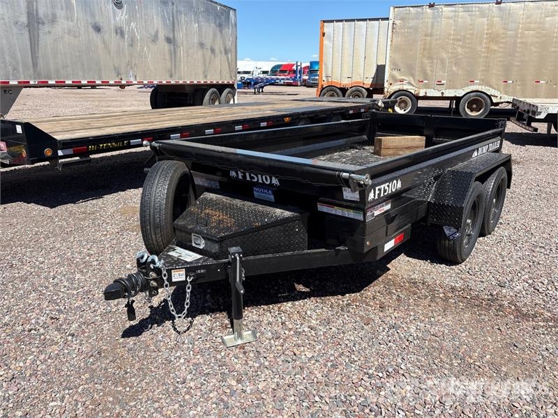 Industrias America FT510 10 ft T/A Dump Utility Trailer 티퍼 트레일러