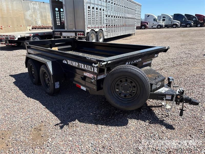 Industrias America FT510 10 ft T/A Dump Utility Trailer 티퍼 트레일러