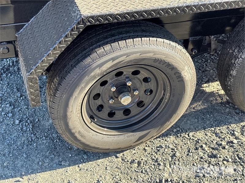 Industrias America FT510 10 ft T/A Dump Utility Trailer Самоскиди