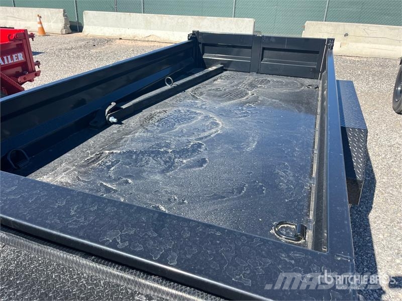 Industrias America FT510 10 ft T/A Dump Utility Trailer Kipper