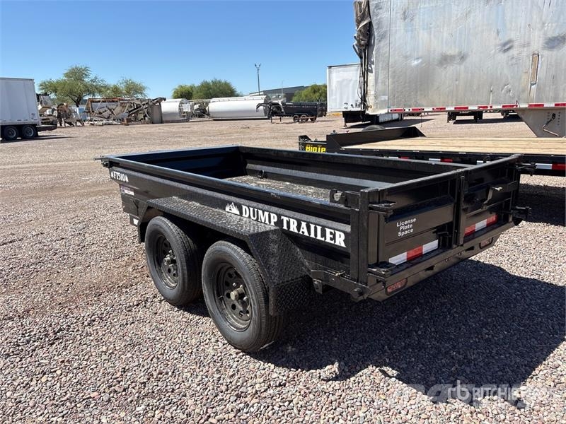 Industrias America FT510 10 ft T/A Dump Utility Trailer 티퍼 트레일러